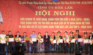 Đắk Lắk biểu dương các cá nhân, tổ chức Đảng tiêu biểu