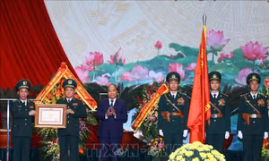 Thủ tướng dự Lễ kỷ niệm Ngày truyền thống Bộ đội Biên phòng và Ngày Biên phòng toàn dân