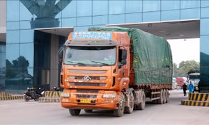Thêm 6 mặt hàng được thông quan qua cặp cửa khẩu Móng Cái - Đông Hưng ở khu vực cầu Bắc Luân II