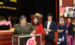 Chủ tịch, Phó Chủ tịch HĐND tỉnh Lai Châu cùng có nhiều phiếu tín nhiệm cao nhất