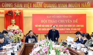 Nâng cao năng lực lãnh đạo, sức chiến đấu của Chi bộ đảng ở thôn, tổ dân phố
