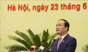 Ông Nguyễn Ngọc Tuấn được bầu lại làm Chủ tịch HĐND TP Hà Nội khóa XVI