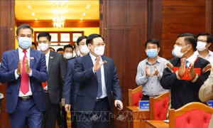 Chủ tịch Quốc hội Vương Đình Huệ dự Kỳ họp thứ nhất HĐND tỉnh Đắk Lắk khóa X