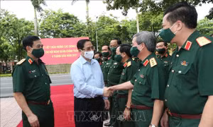 Thủ tướng Phạm Minh Chính dự Hội nghị Quân chính toàn quân