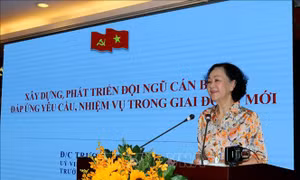Xây dựng, phát triển đội ngũ cán bộ nữ đáp ứng yêu cầu giai đoạn mới