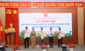 Khánh Hòa: Hai huyện miền núi ra khỏi danh sách huyện nghèo