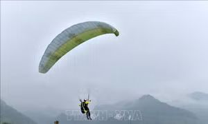 Khai mạc giải dù lượn tỉnh Quảng Ngãi mở rộng lần thứ nhất năm 2019