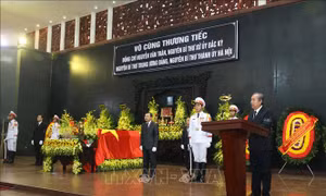 Tổ chức trọng thể Lễ tang đồng chí Nguyễn Văn Trân