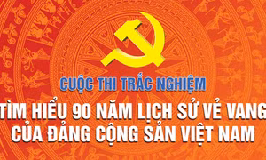 Nguyễn Hà Thanh giành giải Nhất cuộc thi tìm hiểu lịch sử Đảng tuần 15