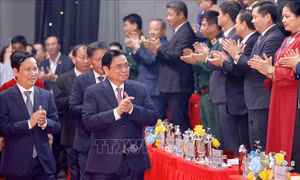 Thủ tướng Phạm Minh Chính dự kỷ niệm Ngày Doanh nhân Việt Nam