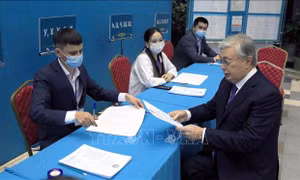 Kazakhstan công bố kết quả bầu cử sơ bộ: Tổng thống đương nhiệm dẫn đầu
