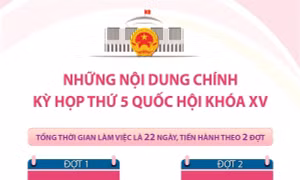 Những nội dung chính của Kỳ họp thứ 5, Quốc hội khóa XV