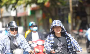 Từ cuối tháng 6 đến 20/7, Bắc Bộ có từ 3-4 đợt nắng nóng  