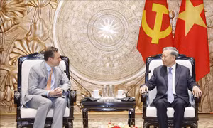Tổng Bí thư Tô Lâm tiếp Chủ tịch, kiêm Tổng Giám đốc điều hành Tập đoàn GE Vernova
