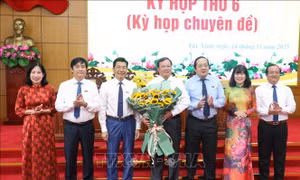 Ông Lê Văn Hẳn được bầu giữ chức Chủ tịch UBND tỉnh Tây Ninh