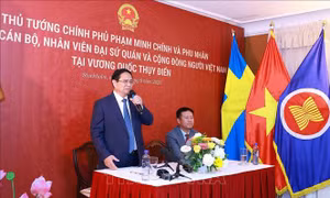 Thủ tướng Phạm Minh Chính: Bà con làm việc, đóng góp tại Thụy Điển cũng như làm việc, đóng góp tại Việt Nam