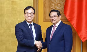 Thủ tướng Phạm Minh Chính làm việc với Đại sứ Hàn Quốc tại Việt Nam