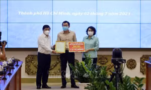 TP Hồ Chí Minh tiếp nhận hơn 279 tỷ đồng ủng hộ phòng, chống dịch COVID-19