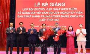 Cán bộ quy hoạch Ủy viên Trung ương Đảng cần gương mẫu, không ngại khó khăn, thử thách