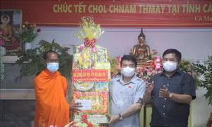 Cà Mau: Chăm lo Tết cho đồng bào dân tộc Khmer