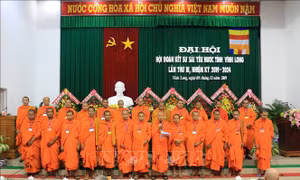 Hội Đoàn kết sư sãi yêu nước tỉnh Vĩnh Long phát huy truyền thống tốt đẹp của dân tộc
