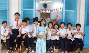 Chọn ở lại để trao đi yêu thương nơi ngôi trường đặc biệt
