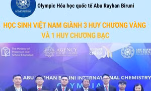 Olympic Hóa học quốc tế Abu Rayhan Biruni: Học sinh Việt Nam giành 3 HCV và 1 HCB