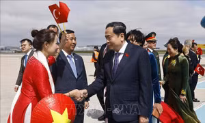 Chủ tịch Quốc hội Trần Thanh Mẫn đến Thổ Nhĩ Kỳ, bắt đầu tham dự Đại hội đồng IPU-152