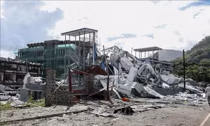Vụ nổ kho thuốc nổ tại Seychelles khiến 66 người bị thương