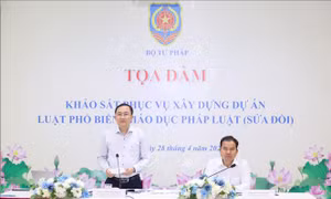 Đề xuất sửa đổi Luật Phổ biến, giáo dục pháp luật, bảo đảm đồng bộ, đáp ứng yêu cầu mới