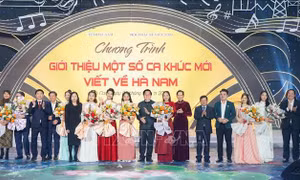 Giới thiệu một số ca khúc mới viết về Hà Nam