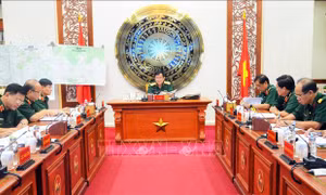 Đảm bảo tiến độ và chất lượng dự án xây dựng đường tuần tra biên giới phía Tây Nam