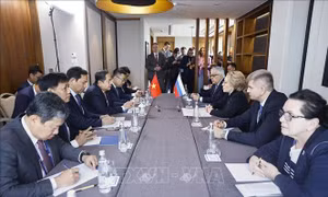 Chủ tịch Quốc hội Trần Thanh Mẫn hội kiến Chủ tịch Hội đồng Liên bang Nga