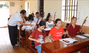 Lưu giữ, lan tỏa nghệ thuật truyền thống trong cộng đồng