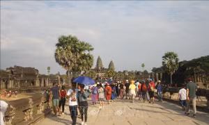 Campuchia: Khách du lịch dịp Tết Nguyên đán đạt gần 1 triệu lượt 