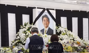 Nhật Bản tưởng niệm một năm ngày cố Thủ tướng Shinzo Abe bị ám sát