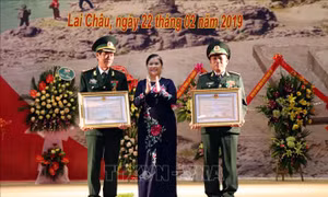 Bộ đội Biên phòng phối hợp với các cấp ủy, chính quyền xây dựng biên giới vững chắc