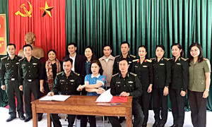 Kết nối yêu thương - biên cương thêm mạnh vững