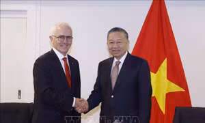 Tổng Bí thư, Chủ tịch nước Tô Lâm tiếp nguyên Thủ tướng Australia Malcolm Turnbull AC