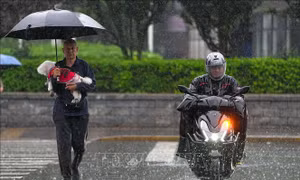 Trung Quốc: Mưa lớn làm nhiều người thiệt mạng và mất tích