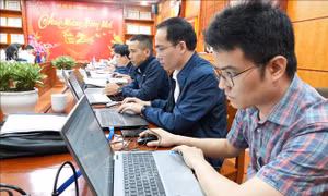 Cập nhật chính xác, kịp thời số liệu bầu cử nhờ chuyển đổi số