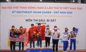 Việt Nam có huy chương Vàng đầu tiên môn Bi sắt