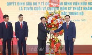 Bệnh viện Hữu nghị Đa khoa Nghệ An là tuyến cuối của khu vực Bắc Trung Bộ