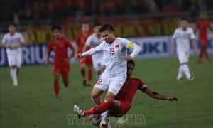 Thắng kịch tính Indonesia, U23 Việt Nam nắm lợi thế giành vé vào Vòng chung kết U23 châu Á 2020