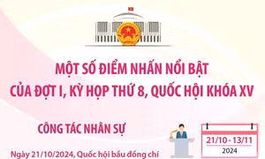 Một số điểm nhấn nổi bật của Đợt I, Kỳ họp thứ 8, Quốc hội khóa XV