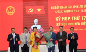 Bầu Chủ tịch HĐND và Chủ tịch UBND tỉnh Lâm Đồng nhiệm kỳ 2020 - 2025