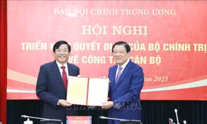 Ông Bùi Văn Nghiêm giữ chức Phó Trưởng Ban Nội chính Trung ương