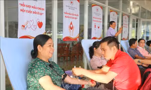 Thu về gần 9.000 đơn vị máu tại Lễ hội Xuân hồng 2025