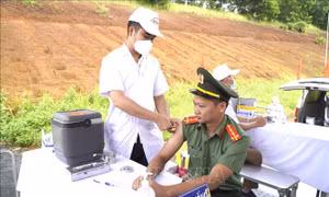 Đắk Nông phát động tiêm chủng vaccine phòng COVID-19
