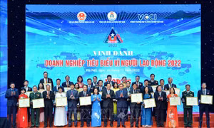 Vinh danh doanh nghiệp tiêu biểu vì người lao động 